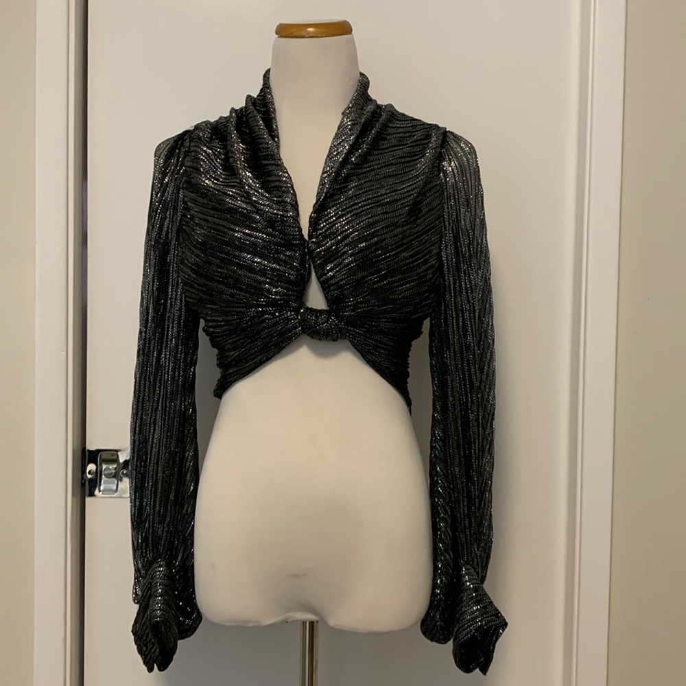 Zara dressy blouse